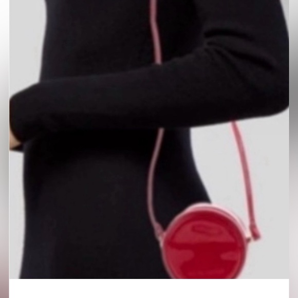 Marc Jacobs Red Round Crossbody Bag - Picture 9 of 12